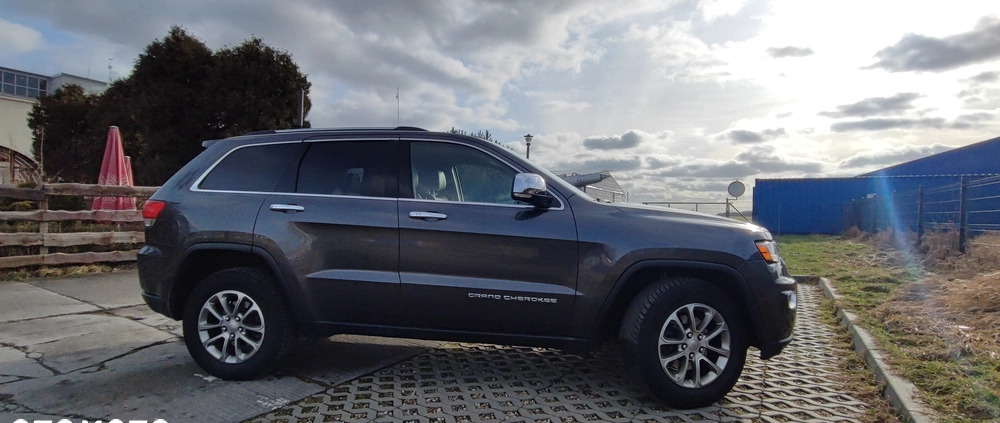 Jeep Grand Cherokee cena 90000 przebieg: 173000, rok produkcji 2016 z Gliwice małe 79